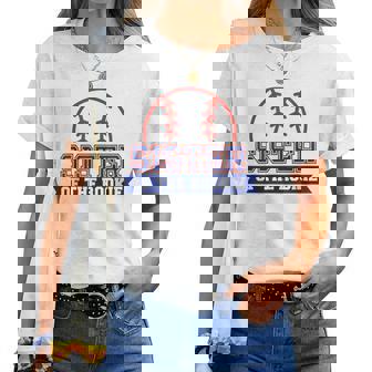 Sister Of Rookie 1St Birthday Baseball Theme Matching Party Women T-shirt | Mazezy