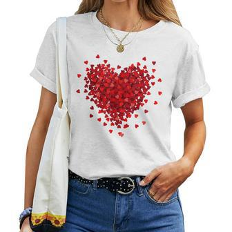 Tiny Hearts Valentines Day Gifts For Women Women T-shirt - Seseable