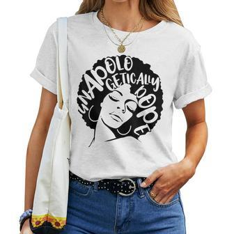 Unapologetically Dope Natural Hair For Mom Wife Sister Women T-shirt | Mazezy