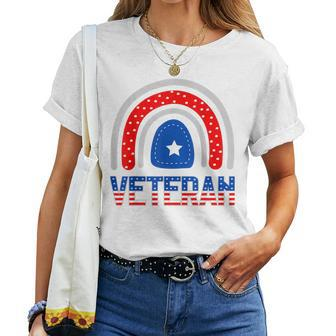 Veterans Day Veteran Appreciation Respect Honor Mom Dad Vets V2 Women T-shirt - Seseable