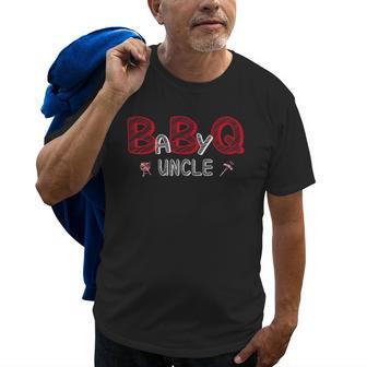 Baby Bbq Shower Uncle Baby Shower Theme Matching Family Old Men T-shirt | Mazezy
