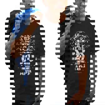 Blessed Dad And Ampa Blessed Dad And Ampa Old Men T-shirt | Mazezy