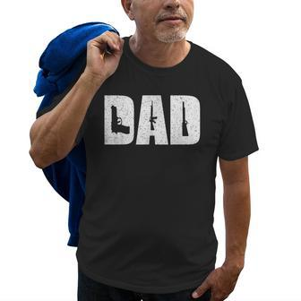 Dad And Guns Collection Vintage Gift For Mens Old Men T-shirt | Mazezy