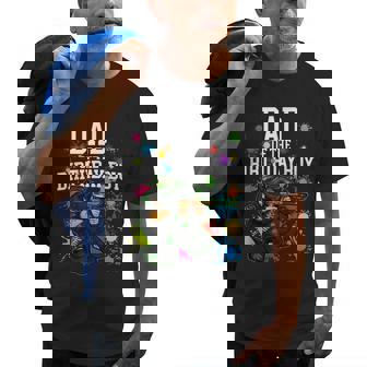 Dad Of The Birthday Boy Paintball Sport Matching Family Old Men T-shirt | Mazezy