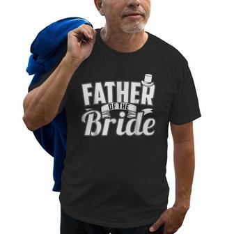 Father Of The Bride For Dad Gift For Mens Old Men T-shirt | Mazezy