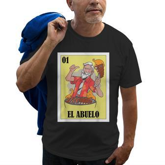 Funny Mexican Design For Grandpa El Abuelo Old Men T-shirt Graphic Print Casual Unisex Tee | Mazezy