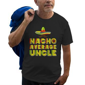 Funny Uncle Design For Uncle Men Mexican Uncle Food Lovers Old Men T-shirt | Mazezy