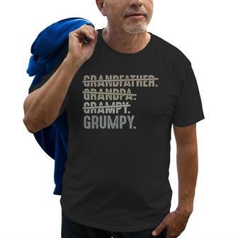 Grumpy For Men Grandfather Grandpa Grampy Grumpy Gift For Mens Old Men T-shirt | Mazezy