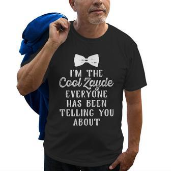 Im The Cool Zayde Everyone Jewish Grandpa Fathers Day Gift Gift For Mens Old Men T-shirt | Mazezy UK