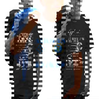 My Favorite Airman Calls Me Dad Air Force Fathers Usaf Old Men T-shirt | Mazezy