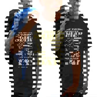 My Favorite Soldier Calls Me Dad Proud Military Father Gifts Gift For Mens Old Men T-shirt | Mazezy