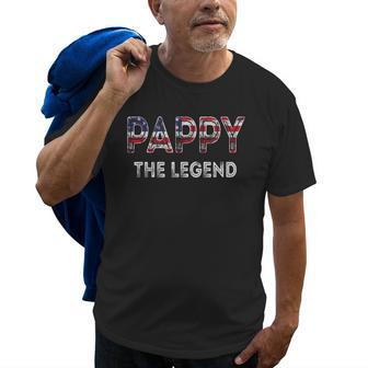 Pappy Patriotic Grandpa Fathers Day 4Th Of July Gift Idea Gift For Mens Old Men T-shirt
