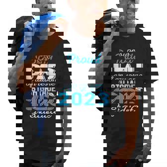 Proud Dad Of 8Th Grade Graduate 2023 Middle School Grad Pops Old Men T-shirt | Mazezy