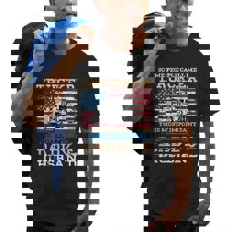 Some People Call Me Trucker Most Important Daddy And Husband Gift For Mens Old Men T-shirt | Mazezy