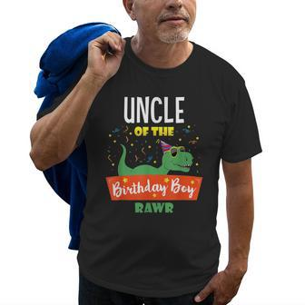 Uncle Dinosaur Hilarious Birthday Boy Uncle Gifts Funny Gift For Mens Old Men T-shirt