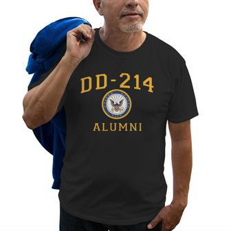 Us Navy Veteran Dd214 Alumni Dd214 Military Gift Old Men T-shirt | Mazezy