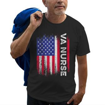 Va Nurse Veterans Affairs Nursing Military Rn Old Men T-shirt | Mazezy