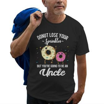 Youre Going To Be An Uncle Pregnancy Announcement Funny Old Men T-shirt | Mazezy