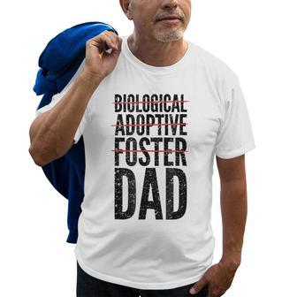 Dad Foster Adoptive Parent Saying Old Men T-shirt | Mazezy