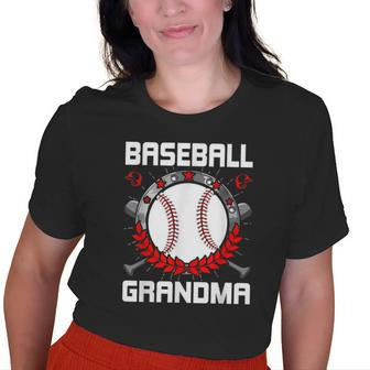 Baseball Grandma Baseball Lover Old Women T-shirt | Mazezy