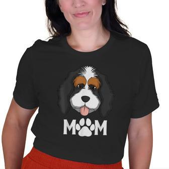 Bernedoodle Mom Dog Mama Owner Womens Old Women T-shirt | Mazezy