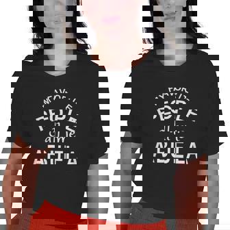 My Favorite People Call Me Abuela For Grandma Old Women T-shirt | Mazezy