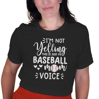 Funny S For Women Baseball Mom  Baseball Gift For Womens Old Women T-shirt Graphic Print Casual Unisex Tee