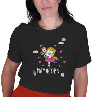 Mamacorn For Women Unicorn Mama Old Women T-shirt | Mazezy DE
