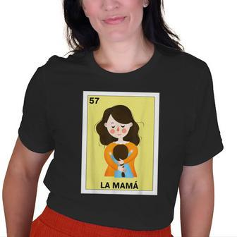 Mexican For Mom La Mama Old Women T-shirt | Mazezy