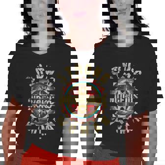 Native American Strong Indigenous Woman Colorful Vintage Old Women T-shirt | Mazezy