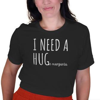 I Need A Huge Margarita Drinking Pun Old Women T-shirt | Mazezy