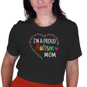 Im A Proud Autism Uncle Mom Women Autism Awareness Old Women T-shirt | Mazezy