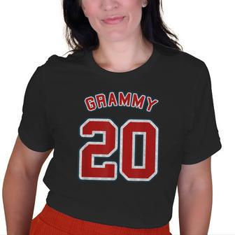 Retro Vintage Style Sports Grandma Grammy Of 20 Old Women T-shirt | Mazezy