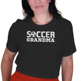Soccer Grandma T Old Women T-shirt | Mazezy