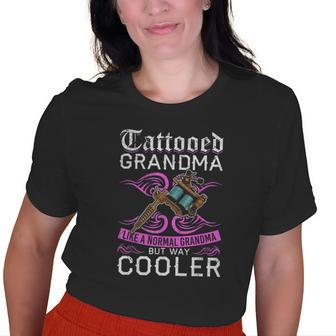 Tattoos & Tattooed Grandma In Family Old Women T-shirt | Mazezy