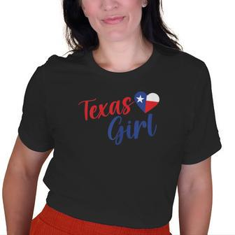 Texas Pride Cute Womens Home State Texas Girl Old Women T-shirt | Mazezy