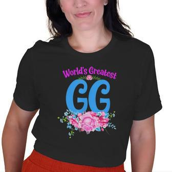 Worlds Greatest Gg Grandma Old Women T-shirt | Mazezy