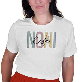 Noni Life Noni Grandma Boho Noni Grandmother Old Women T-shirt | Mazezy DE