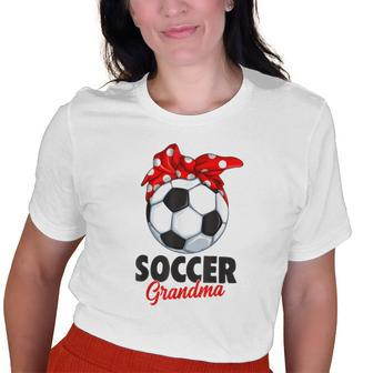 Soccer Grandma Women Old Women T-shirt | Mazezy