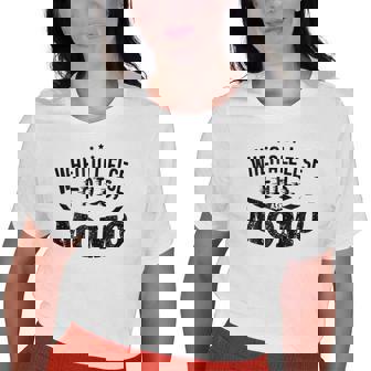 When All Else Fails Ask Momo Grandma Old Women T-shirt | Mazezy