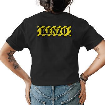 Best Gift For Men Named Kenzo Boy Name Womens Back Print T-shirt - Seseable