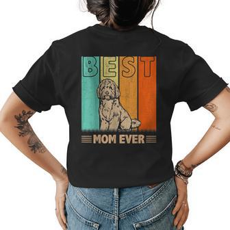 Best Goldendoodle Dog Mom Ever Graphic Mama Mothers Day Womens Back Print T-shirt - Seseable