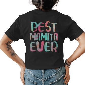 Best Mamita Ever Mothers Day Gift Gift For Womens Womens Back Print T-shirt - Seseable