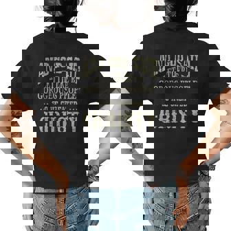 Personalized Birthday Gift Idea For Person Named Christy Womens Back Print T-shirt | Seseable CA