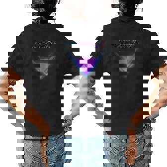 Synthwave Retro Wear Women's Crewneck Short Sleeve Back Print T-shirt - Thegiftio