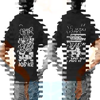 Worlds Greatest Son Best Son Ever Womens Back Print T-shirt - Seseable