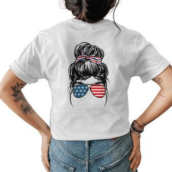 Womens Enough End Gun Violence Awareness Day Wear Orange Mom Women Womens Back Print T-shirt | Mazezy
