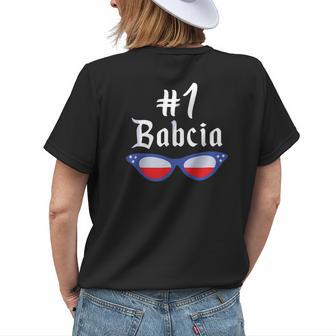 Babcia Polish Grandma 1 Babcia Women's T-shirt Back Print | Mazezy
