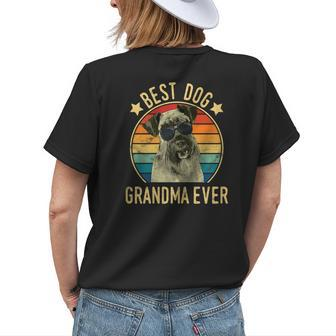 Best Dog Grandma Ever Standard Schnauzer Women's T-shirt Back Print | Mazezy