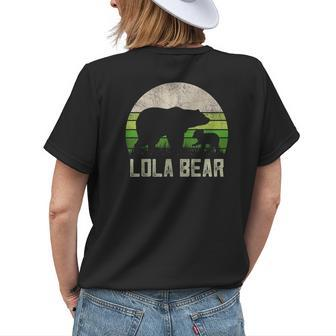Filipino Grandma From Grandkids Cub Lola Bear Women's T-shirt Back Print | Mazezy